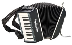 Mostrar informações para Acordeão Hohner XS Branco Imagem de Acordeão Hohner XS Branco