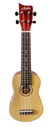 Mostrar informações para Ukulele Soprano Ashton UKE110NAT Natural Imagem de Ukulele Soprano Ashton UKE110NAT Natural
