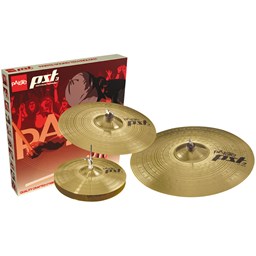 Mostrar informações para Conjunto Pratos Paiste PST3 Universal Set (Hi-Hat 14" Crash 16" Ride 20") Imagem de Conjunto Pratos Paiste PST3 Universal Set (Hi-Hat 14" Crash 16" Ride 20")