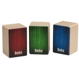 Mostrar informações para Mini Cajon Shaker Set Sela SE108 Imagem de Mini Cajon Shaker Set Sela SE108