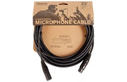 Mostrar informações para Cabo XLR D'addario PW-CMIC-25 7.62mt. Imagem de Cabo XLR D'addario PW-CMIC-25 7.62mt.