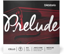 Mostrar informações para Corda Individual para Violoncelo D'Addario Prelude G (Sol) J10134/4M Imagem de Corda Individual para Violoncelo D'Addario Prelude G (Sol) J10134/4M