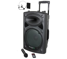 Mostrar informações para Coluna Portátil IBIZA Port12" VHF-BT Imagem de Coluna Portátil IBIZA Port12" VHF-BT