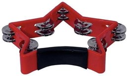 Mostrar informações para Pandeireta em Estrela com Soalhas Vermelha 841552 Imagem de Pandeireta em Estrela com Soalhas Vermelha 841552