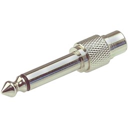 Mostrar informações para Adaptador Alpha Audio RCA/Jack 6,3mm Mono 191608 Imagem de Adaptador Alpha Audio RCA/Jack 6,3mm Mono 191608