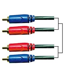 Mostrar informações para Cabo RCA Schulz Kabel GRCA2 2mt. Imagem de Cabo RCA Schulz Kabel GRCA2 2mt.