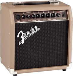 Mostrar informações para Amplificador Acústico Fender Acoustasonic 15 Imagem de Amplificador Acústico Fender Acoustasonic 15