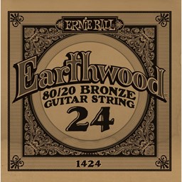 Mostrar informações para Corda para Guitarra Acústica Ernie Ball Earthwood 80/20 Bronze Alloy .024 1424 Imagem de Corda para Guitarra Acústica Ernie Ball Earthwood 80/20 Bronze Alloy .024 1424