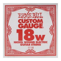 Mostrar informações para Corda para Guitarra Elétrica Ernie Ball .018W 1118 Imagem de Corda para Guitarra Elétrica Ernie Ball .018W 1118