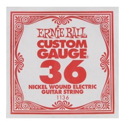 Mostrar informações para Corda para Guitarra Elétrica Ernie Ball .036 1136 Imagem de Corda para Guitarra Elétrica Ernie Ball .036 1136