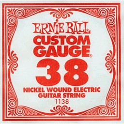 Mostrar informações para Corda para Guitarra Elétrica Ernie Ball .038 1138 Imagem de Corda para Guitarra Elétrica Ernie Ball .038 1138