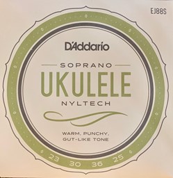 Mostrar informações para Jogo Cordas para Ukulele D'Addario Soprano EJ88S Imagem de Jogo Cordas para Ukulele D'Addario Soprano EJ88S