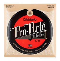 Mostrar informações para Jogo Cordas para Guitarra Clássica D'Addario EJ45 Imagem de Jogo Cordas para Guitarra Clássica D'Addario EJ45