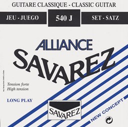 Mostrar informações para Jogo Cordas para Guitarra Clássica Savarez 540J Imagem de Jogo Cordas para Guitarra Clássica Savarez 540J