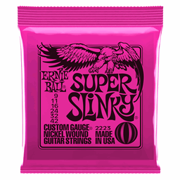 Mostrar informações para Jogo Cordas para Guitarra Elétrica Ernie Ball .009 2223 Imagem de Jogo Cordas para Guitarra Elétrica Ernie Ball .009 2223