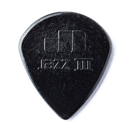Mostrar informações para Palheta Individual Jim Dunlop JAZZ III Preta Imagem de Palheta Individual Jim Dunlop JAZZ III Preta