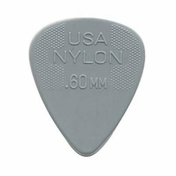 Mostrar informações para Palheta Individual Jim Dunlop NYLON .60 Imagem de Palheta Individual Jim Dunlop NYLON .60