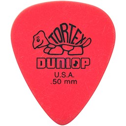 Mostrar informações para Palheta Individual Jim Dunlop TORTEX .50 Imagem de Palheta Individual Jim Dunlop TORTEX .50