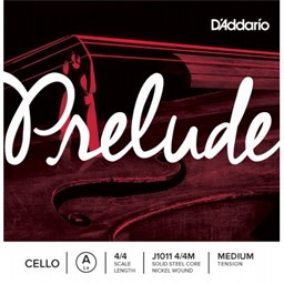 Mostrar informações para Corda Individual para Violoncelo D'Addario Prelude A (Lá) J10114/4M Imagem de Corda Individual para Violoncelo D'Addario Prelude A (Lá) J10114/4M