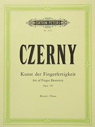 Mostrar informações para Livro Czerny Die Kunst der Fingerfertigkeit Piano ED9820 Imagem de Livro Czerny Die Kunst der Fingerfertigkeit Piano ED9820