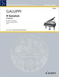 Mostrar informações para Livro Galuppi 9 Sonaten ED20266 Imagem de Livro Galuppi 9 Sonaten ED20266