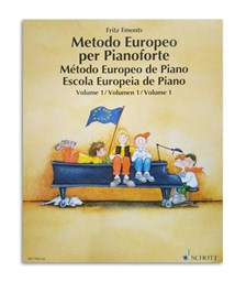 Mostrar informações para Livro Método Europeu de Piano Vol. 1 ED 7931-01 Imagem de Livro Método Europeu de Piano Vol. 1 ED 7931-01