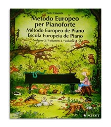 Mostrar informações para Livro Método Europeu de Piano Vol. 2 ED 7932-01 Imagem de Livro Método Europeu de Piano Vol. 2 ED 7932-01