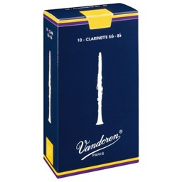 Mostrar informações para Palheta Individual para Clarinete Si Bemol (Bb) Vandoren Nº2 CR102 Imagem de Palheta Individual para Clarinete Si Bemol (Bb) Vandoren Nº2 CR102
