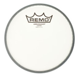 Mostrar informações para Pele Remo 06" Ambassador Coated Imagem de Pele Remo 06" Ambassador Coated