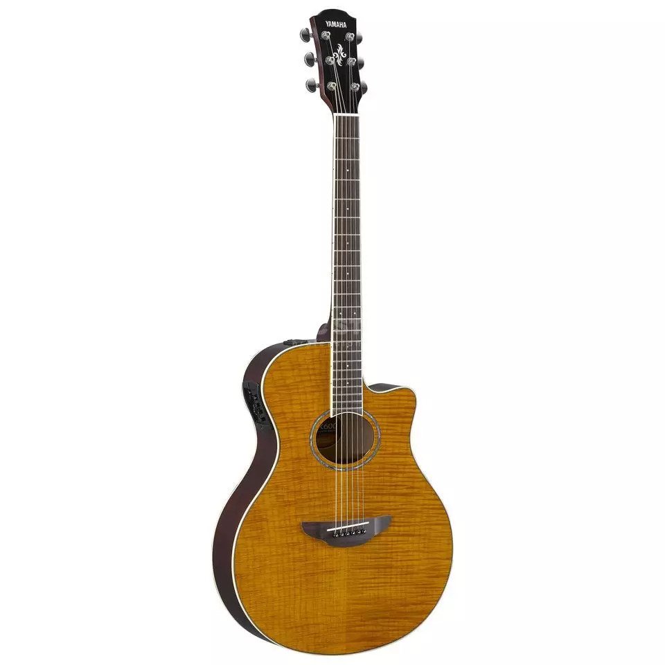 Imagem de Guitarra Acústica Yamaha APX600FM Amber