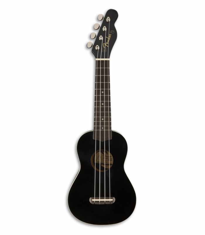 Imagem de Ukulele Soprano Fender Venice Black