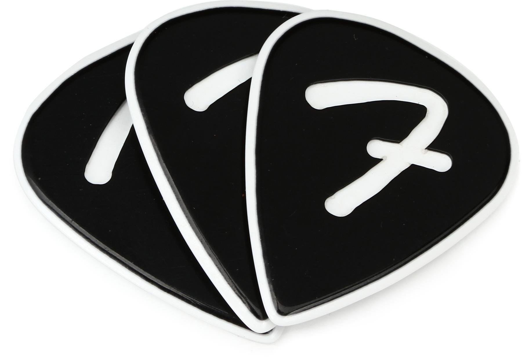 Imagem de Conjunto 3 Palhetas Fender Black 1.5mm 551 1984551306