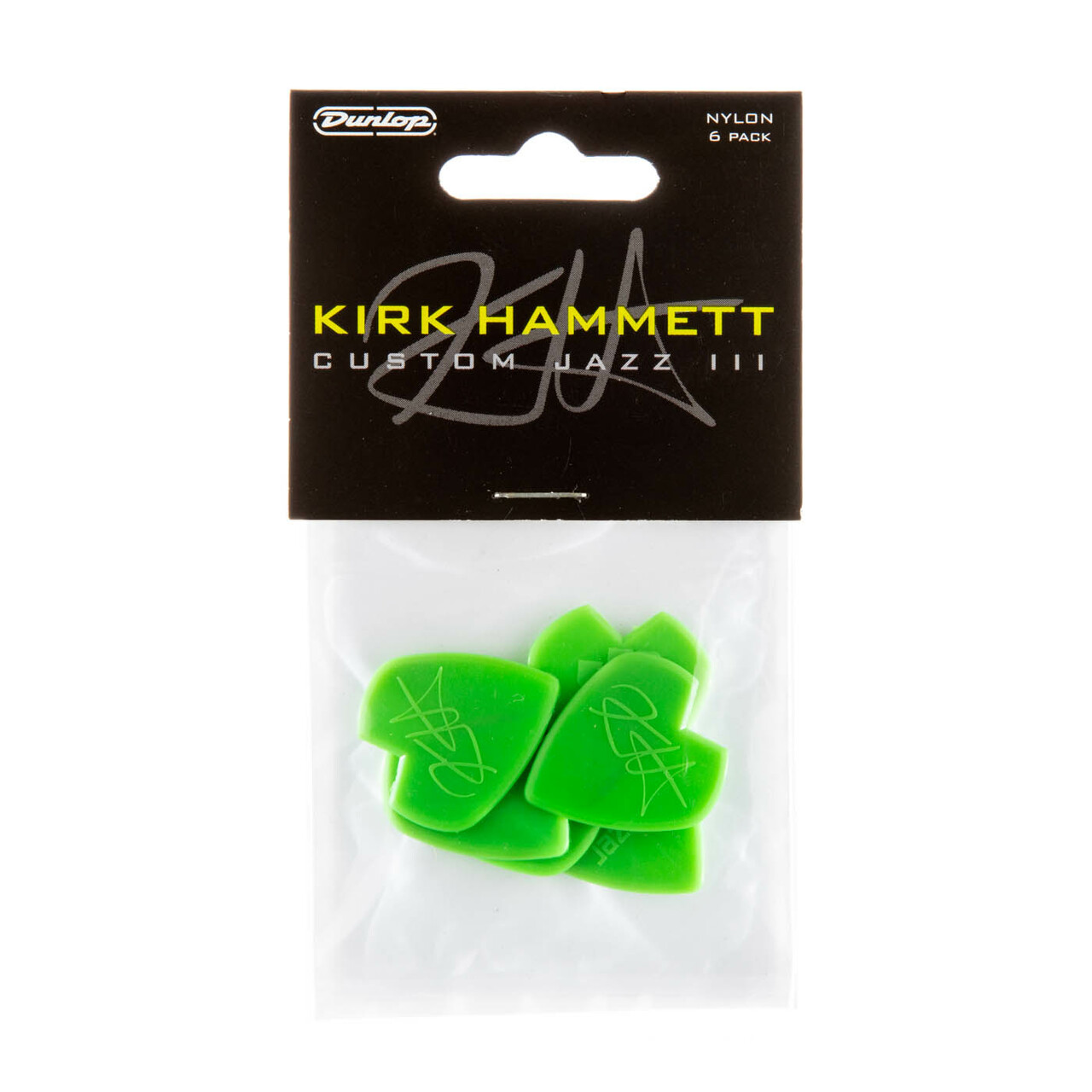 Imagem de Conjunto de 6 Palhetas Dunlop Variety Kirk Hammett 47PKH3N