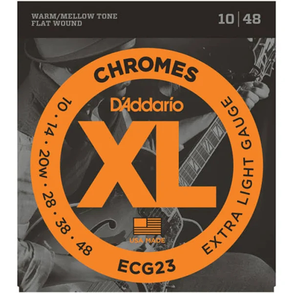 Imagem de Jogo Cordas para Guitarra Elétrica D'Addario .010 ECG23