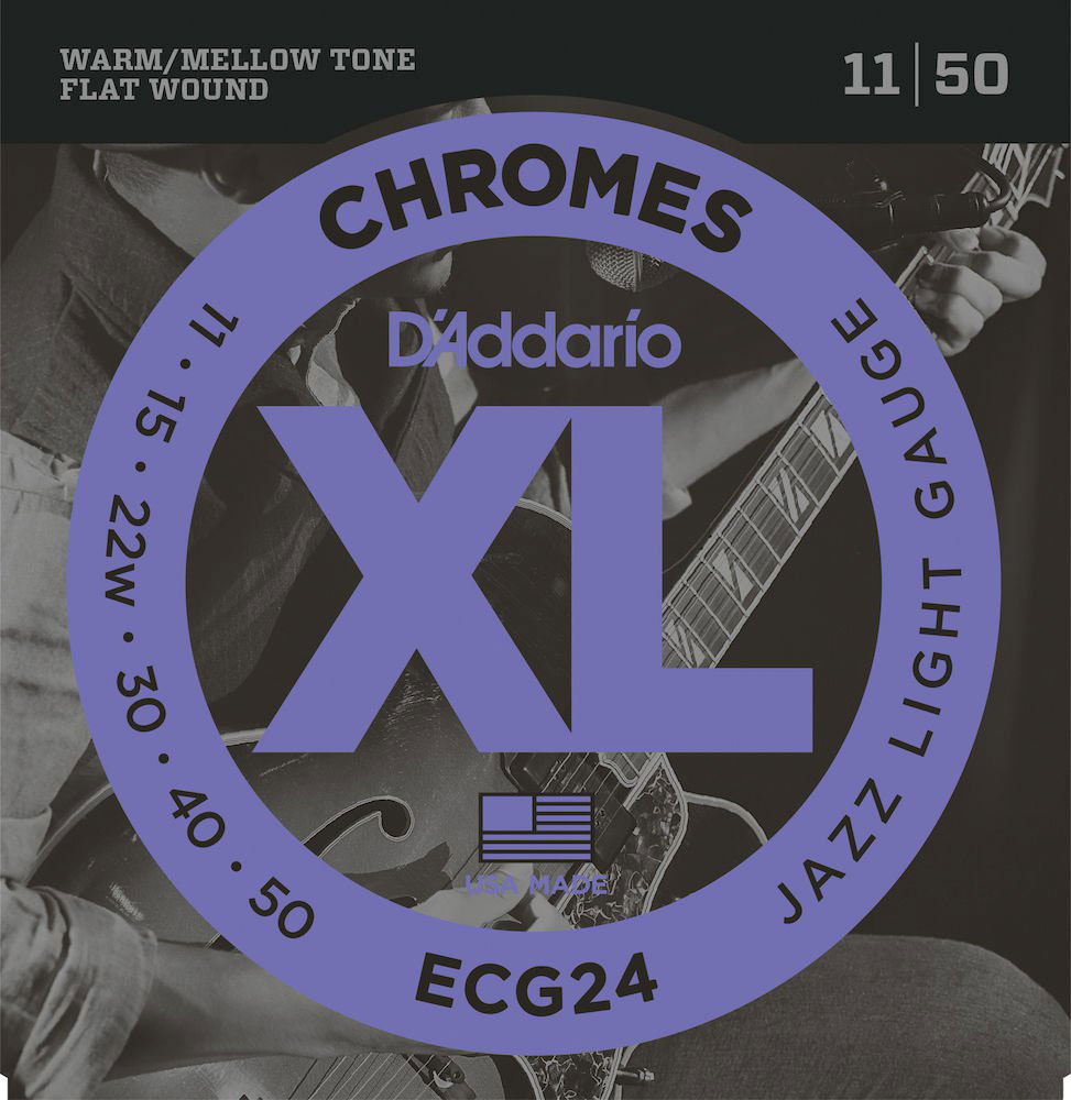 Imagem de Jogo Cordas para Guitarra Elétrica D'Addario .011 ECG24