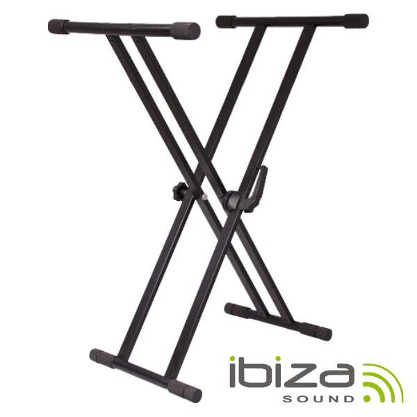 Imagem de Suporte Teclado Duplo Ibiza SK002