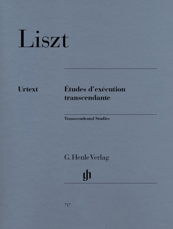 Imagem de Liszt Urtext Études d'exécution transcendante