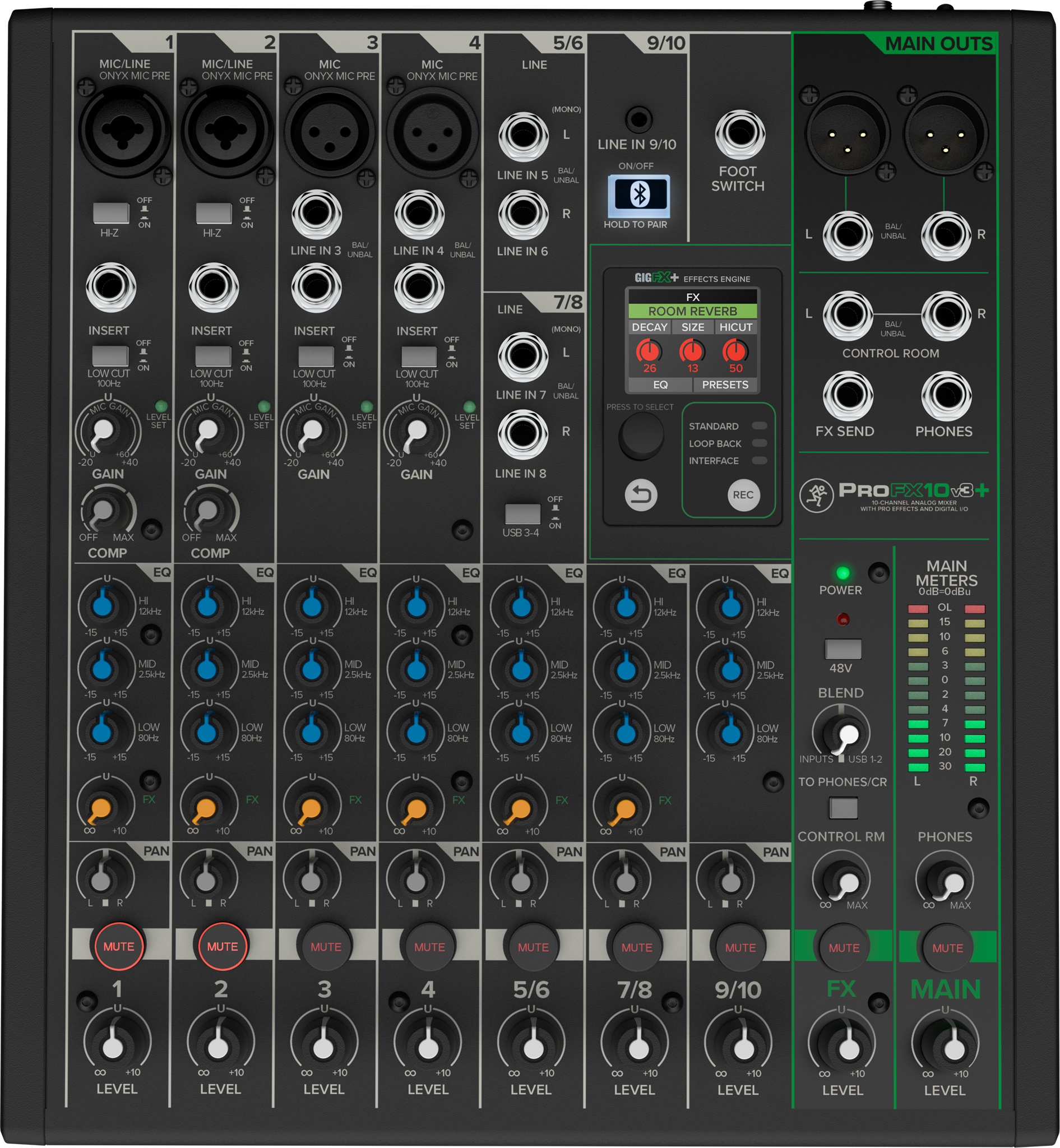 Imagem de Mesa Mackie PROFX10V3+