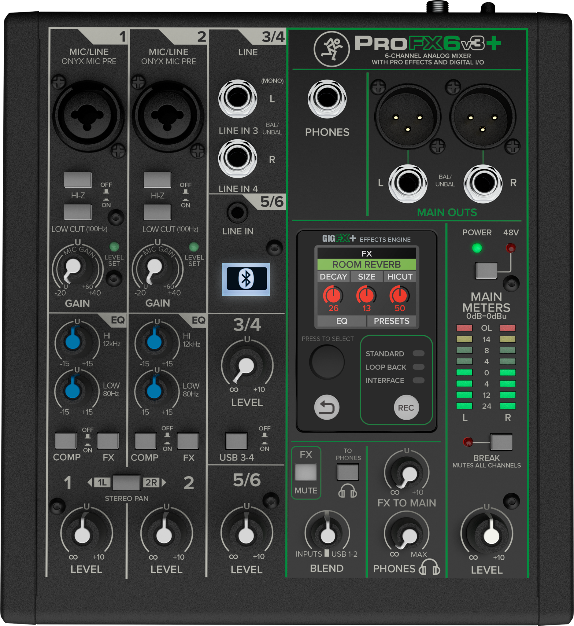 Imagem de Mesa Mackie PROFX6V3+