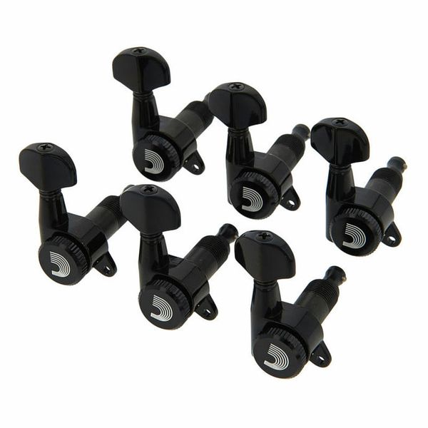 Imagem de Carrilhões D'Addario Auto-Trim In-Line Pretos PWAT-6R2