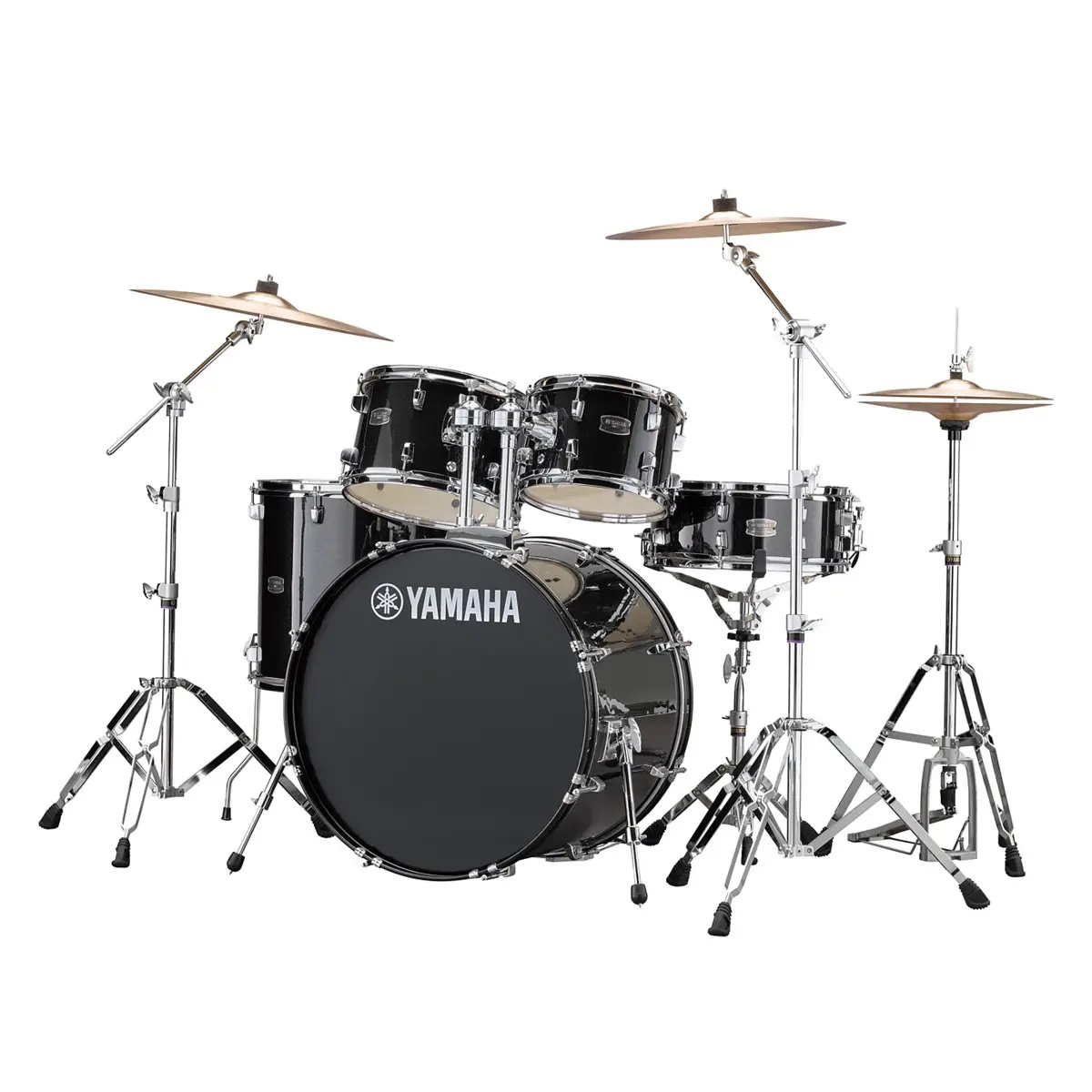 Imagem de Bateria Yamaha Rydeen Standard Black Glitter RDP2F5