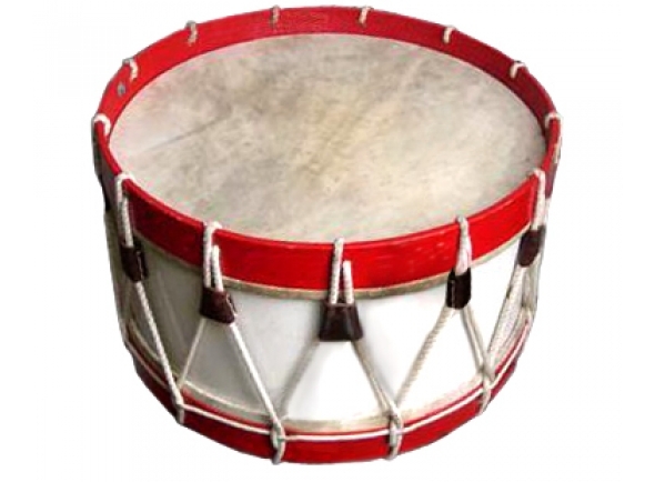 Imagem de Bombo Tradicional 29cm ZP-2 Vermelho