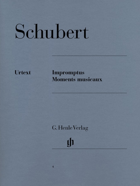 Imagem de Livro Schubert Impromptus Moments Musicaux G. Henle Verlag