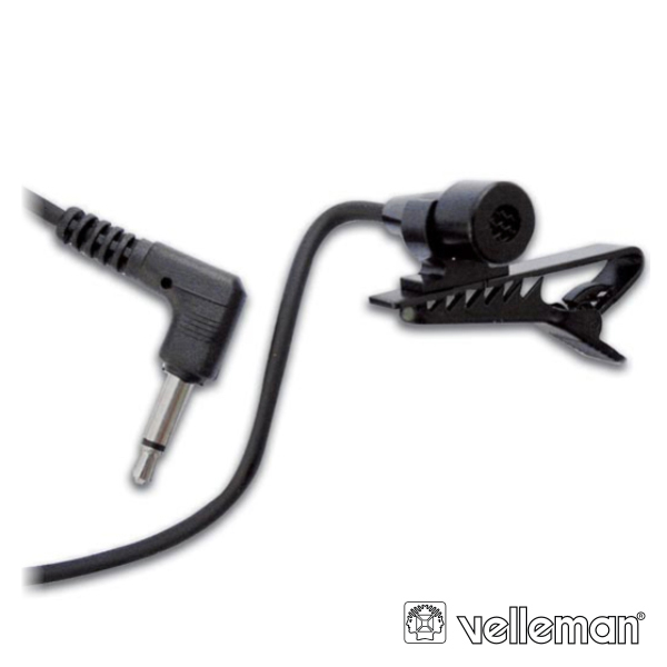 Imagem de Microfone de Lapela Velleman MICTC2