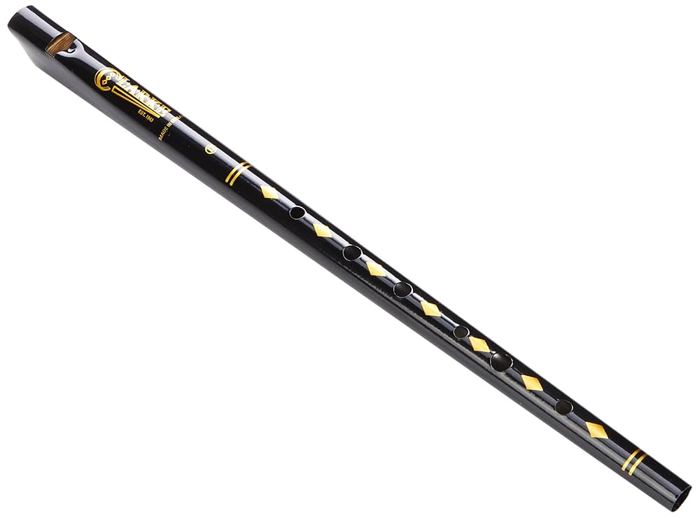 Imagem de Flauta Clarke Tin Whistle Afinação Ré Sweetone Preta SBDC