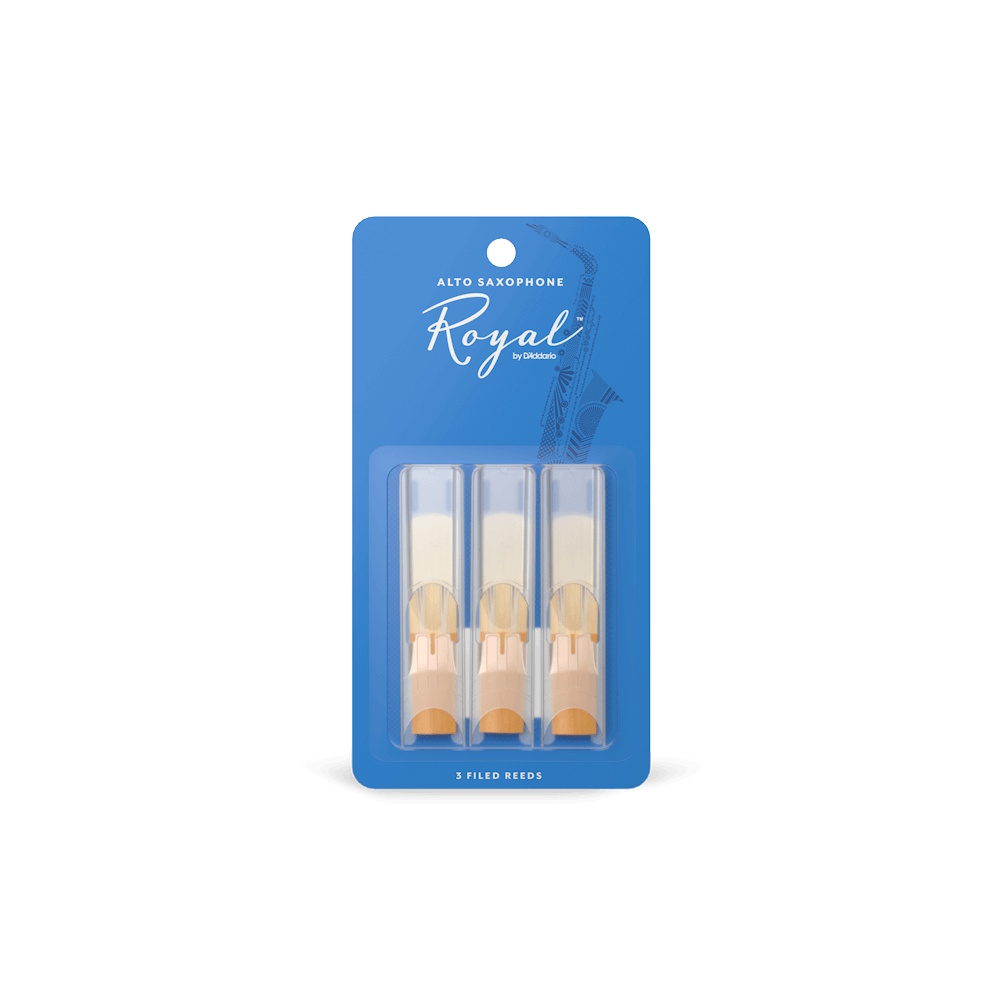 Imagem de Conjunto de Palhetas para Saxofone Alto D'addario Royal 2.5 RJB0325