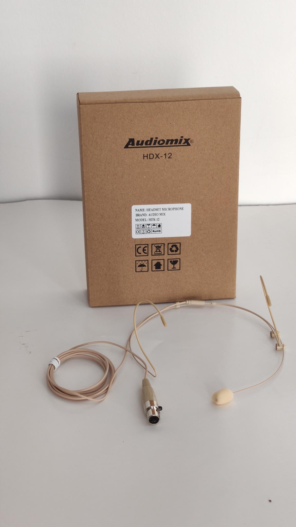 Imagem de Headset Audiomix HDX-12