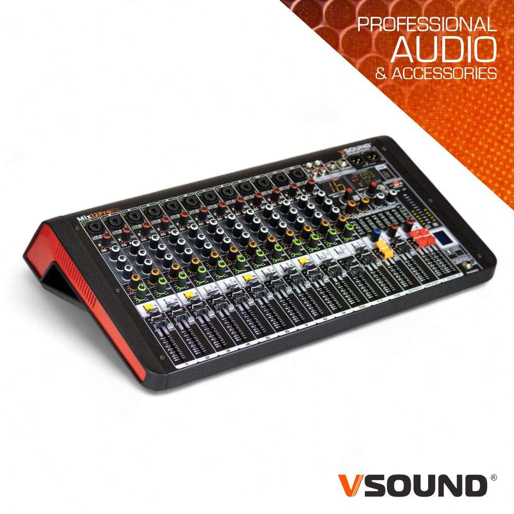 Imagem de Mesa de Mistura VSound MIX12PROFX