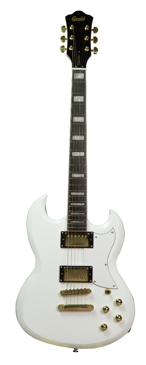 Imagem de Guitarra Elétrica Gould Steelport GE40WHT