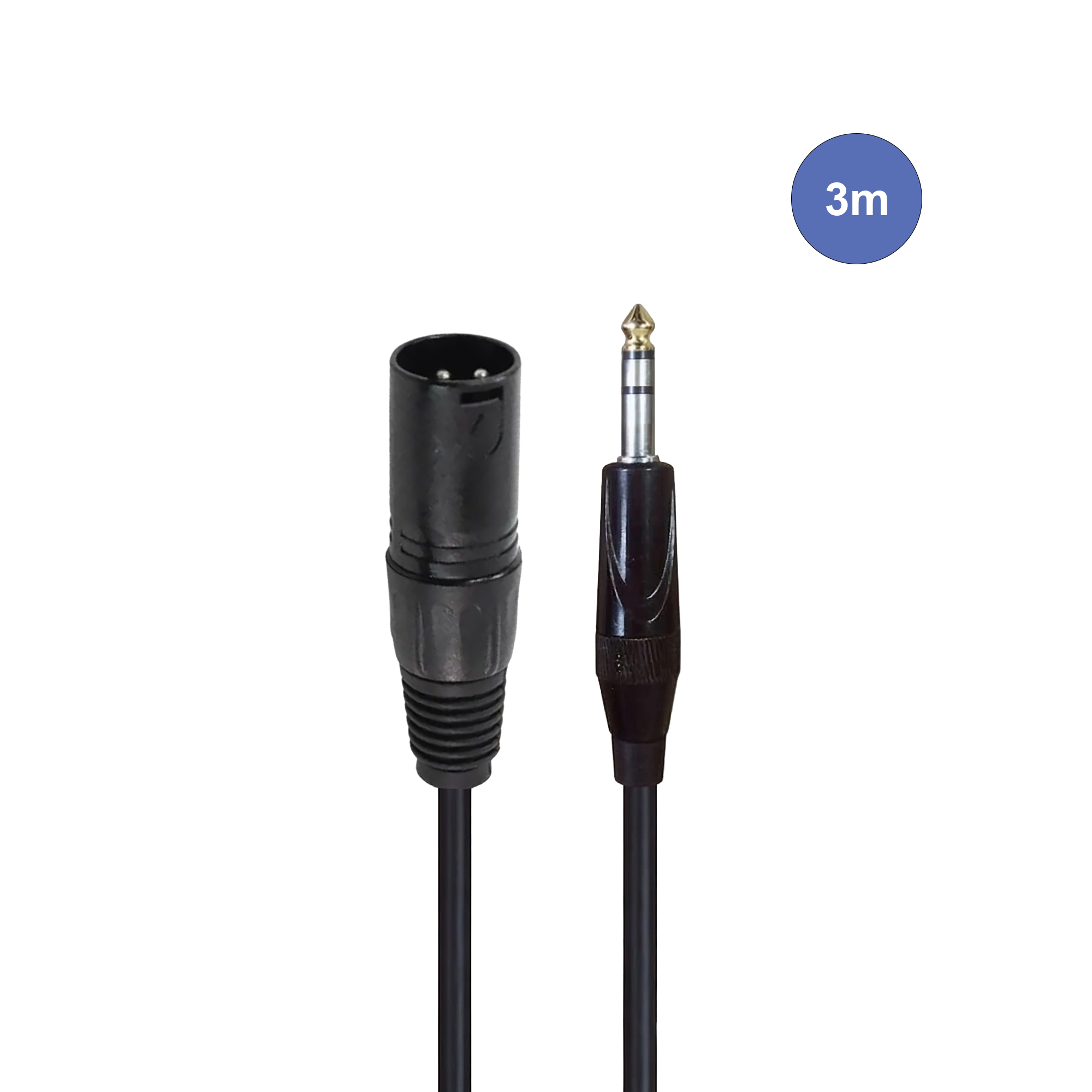 Imagem de Cabo Jack 6,3mm Stereo Macho/XLR macho Power Studio 1010-Audiocab-4009/3M